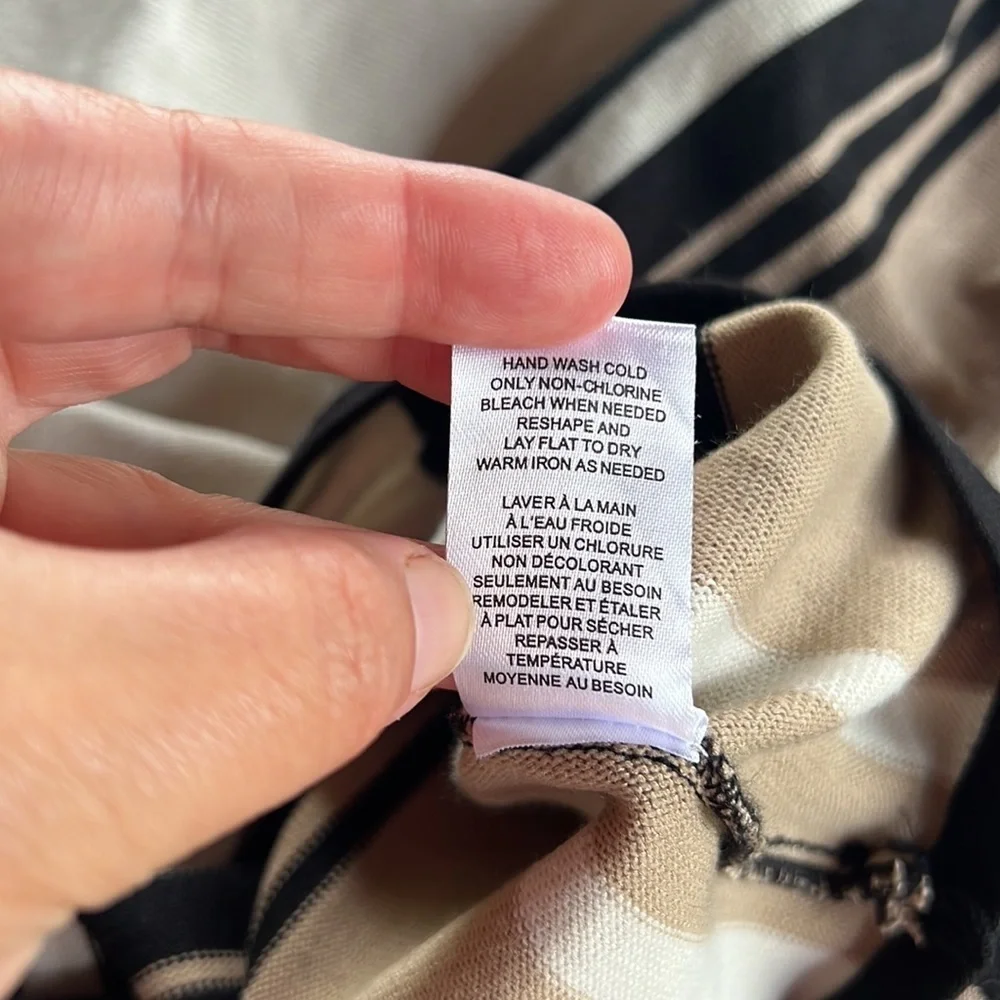 T Tahari Striped Sweater